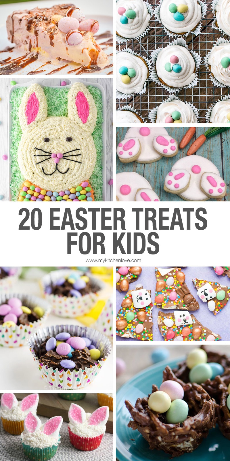 20 Easter Treats for Kids Long Pin