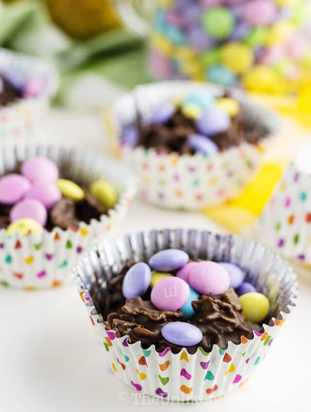 Easter Chocolate Cornflake Clusters