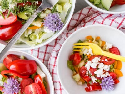 Image of kid-friendly salad