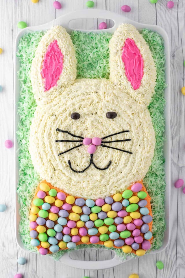 Easter Bunny Carrot Cake